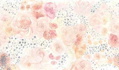 Pastel Peony Mural – Wallpaper Warehouse SA