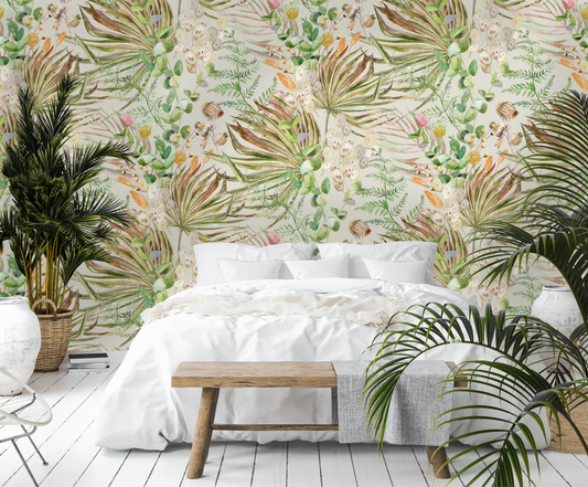 Pastello Protea Mural