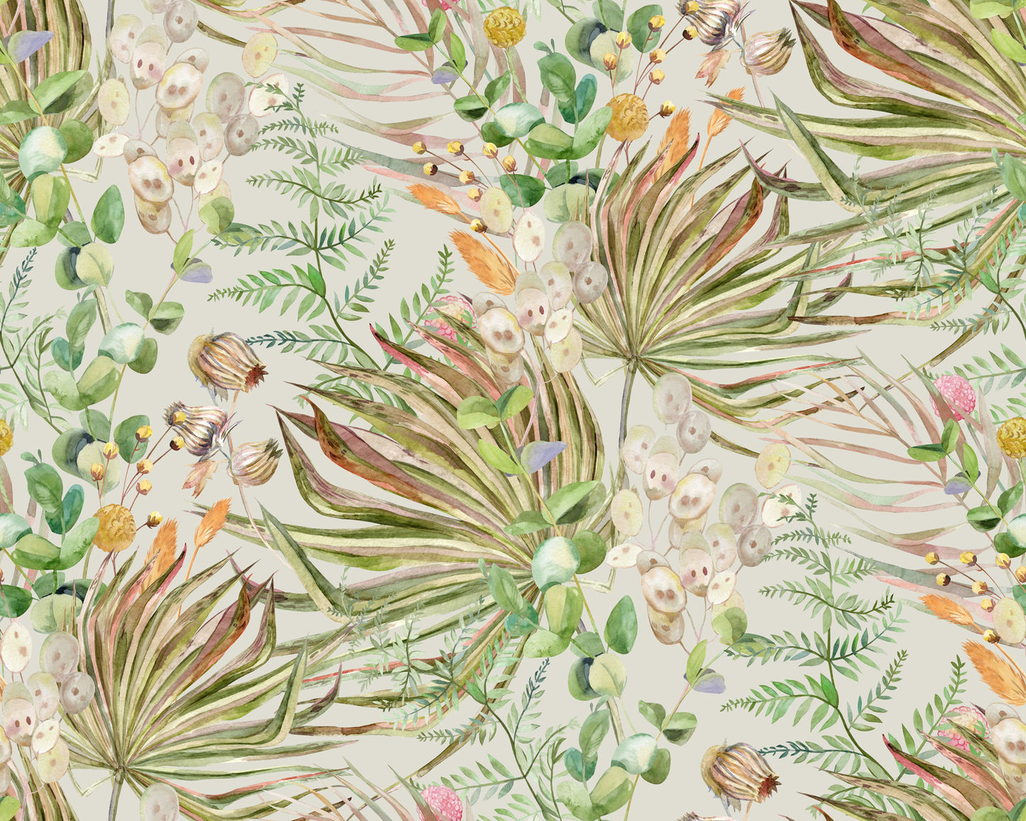 Pastello Protea Mural