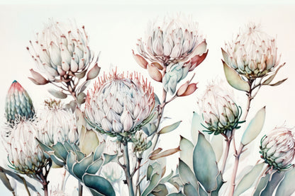 Picturesque Protea Mural