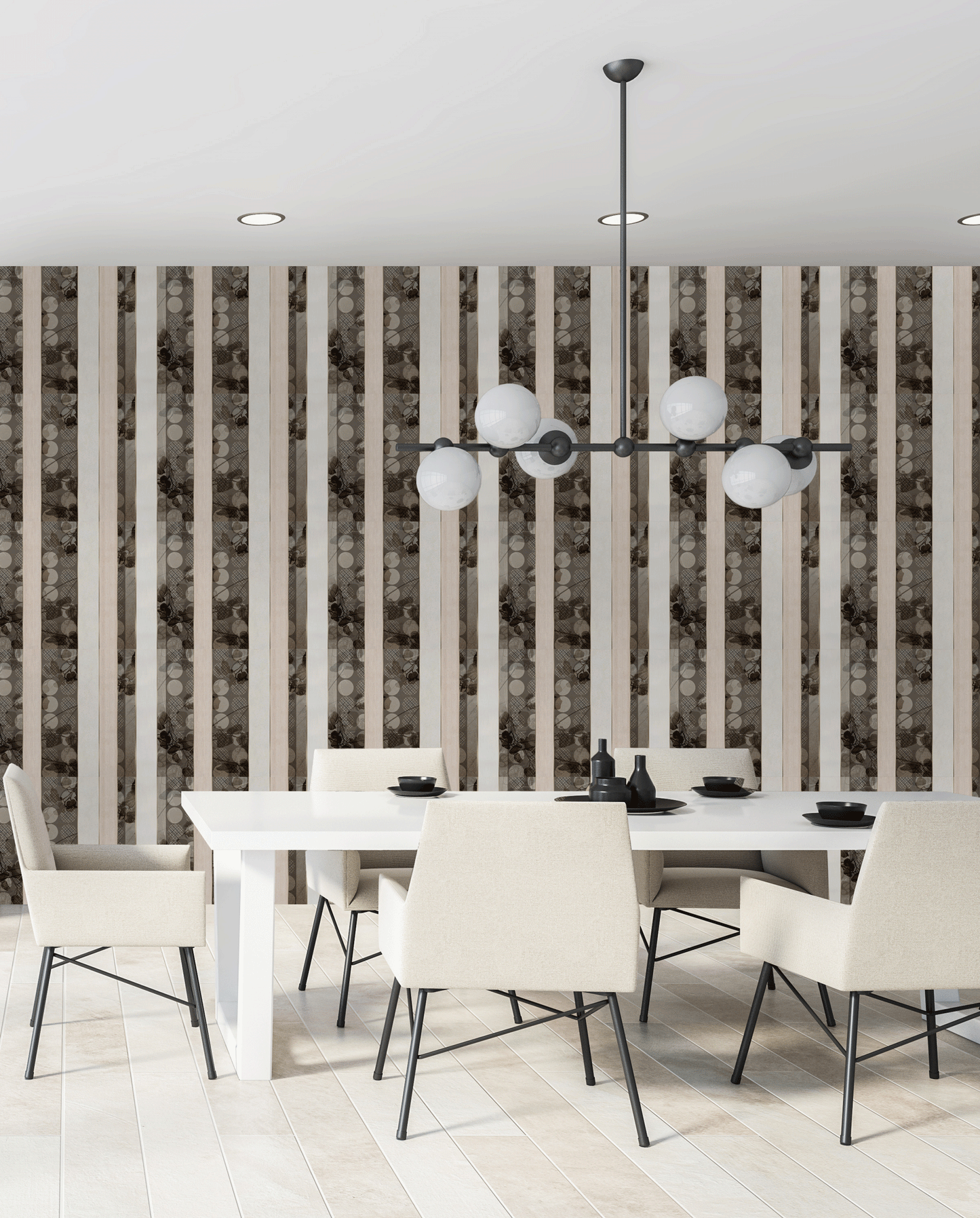 Retro Stripes Wallpaper – Wallpaper Warehouse SA