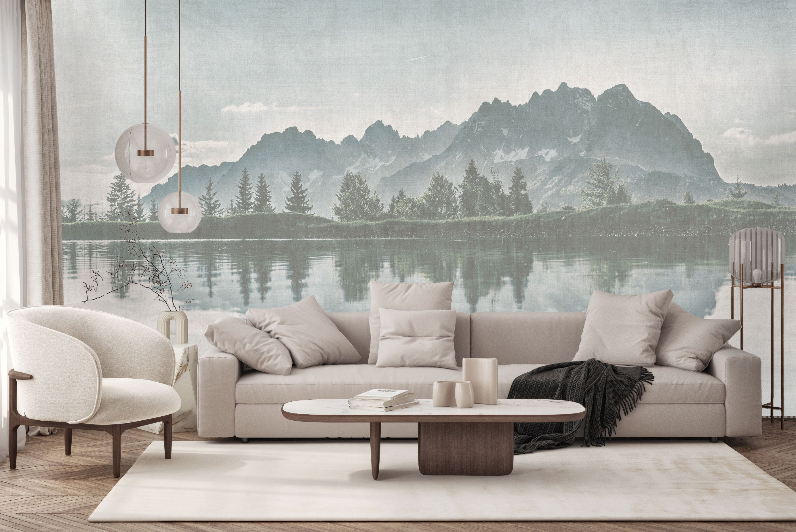 Ripple Reflection Mural – Wallpaper Warehouse SA