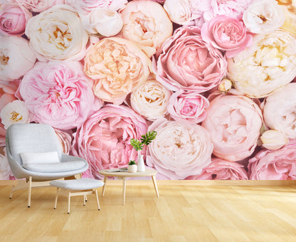 Rose Corsage Mural