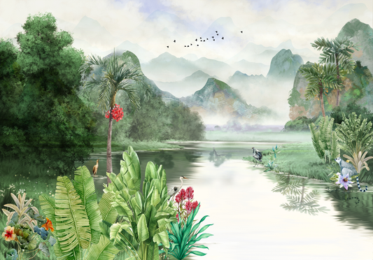 Seraphic Grove Mural