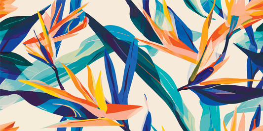 Sheena Strelitzia Mural