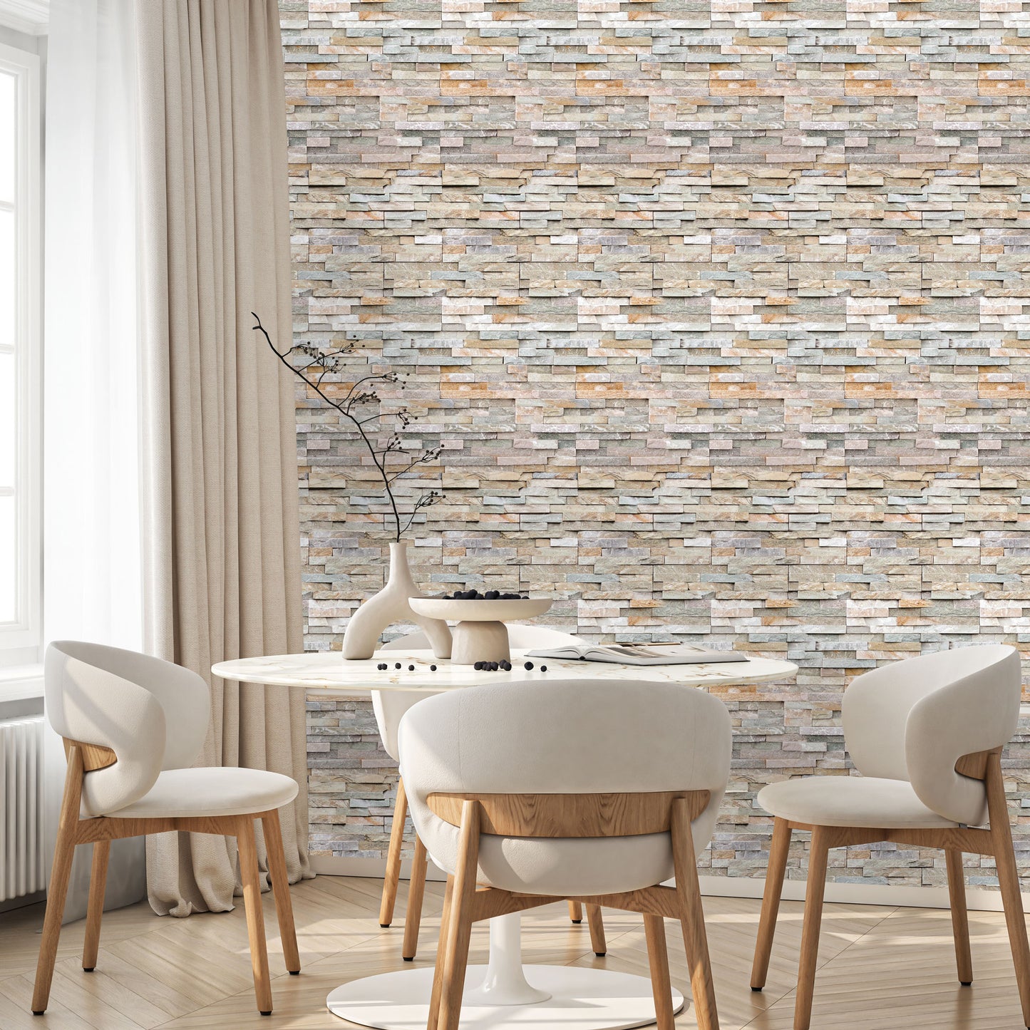 Sleek Cladding Wallpaper