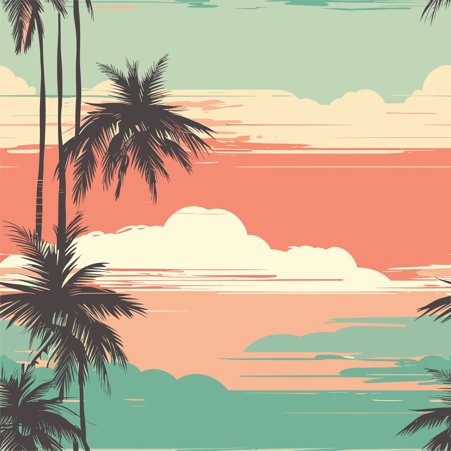 Sunset Bay Wallpaper