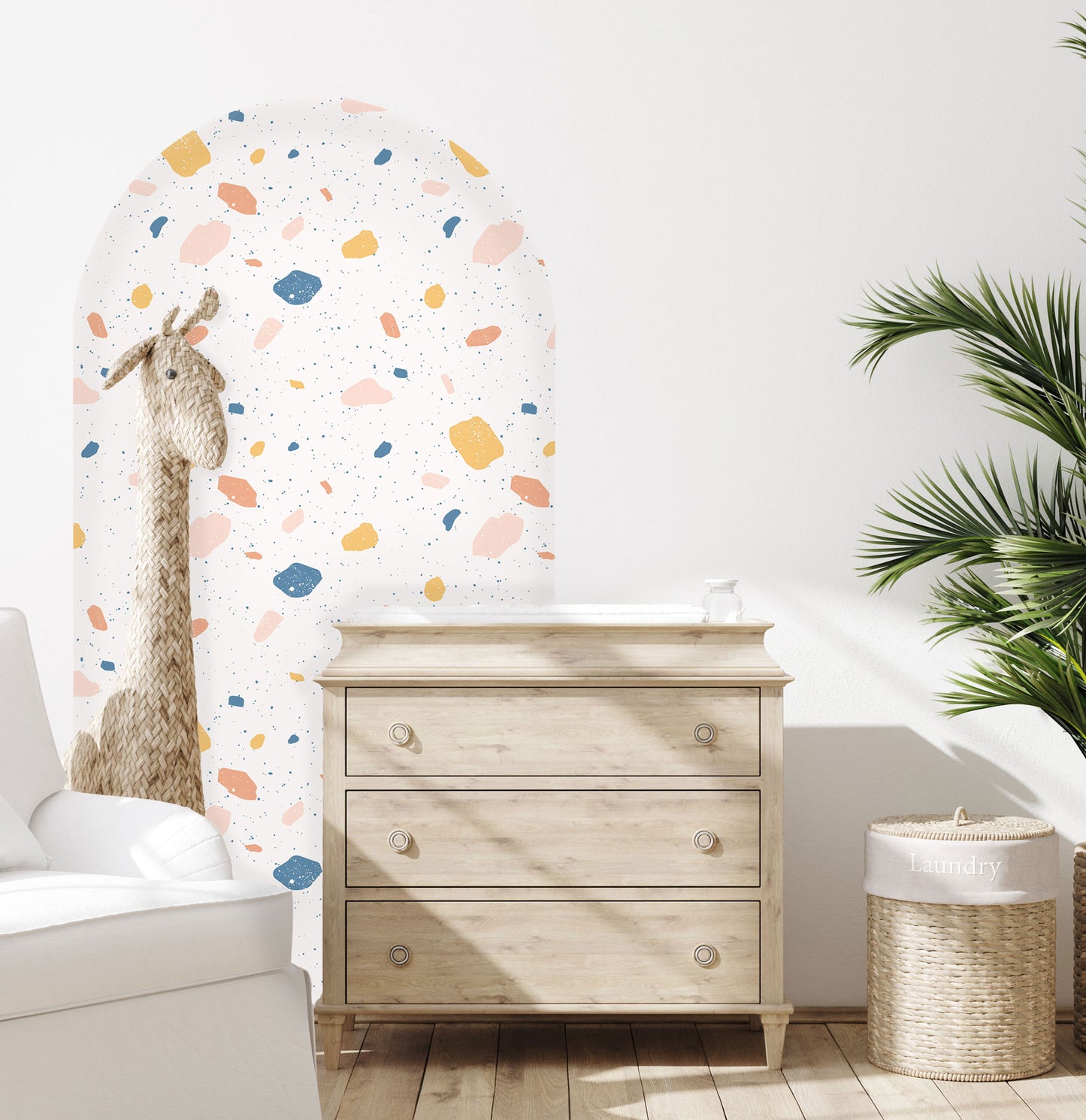 Terrazzo Crayon Arch