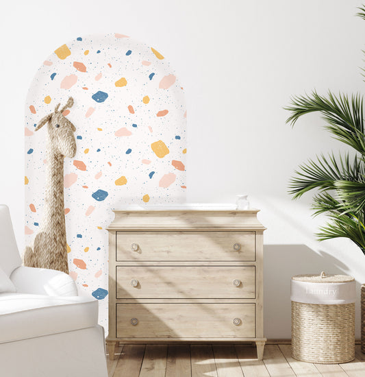 Terrazzo Crayon Arch