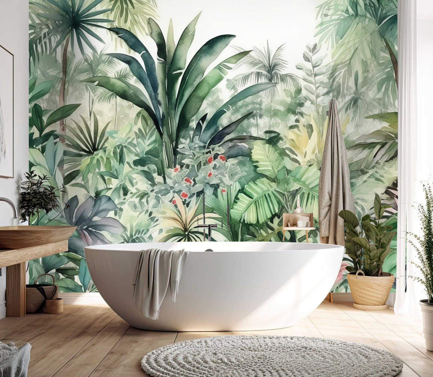 Tropical Jungle Mural