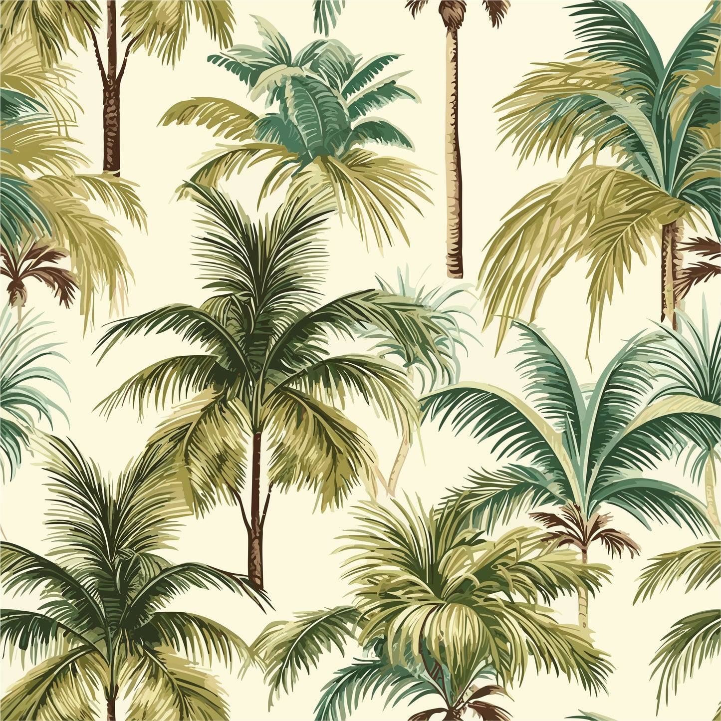 Tropical Palms Wallpaper