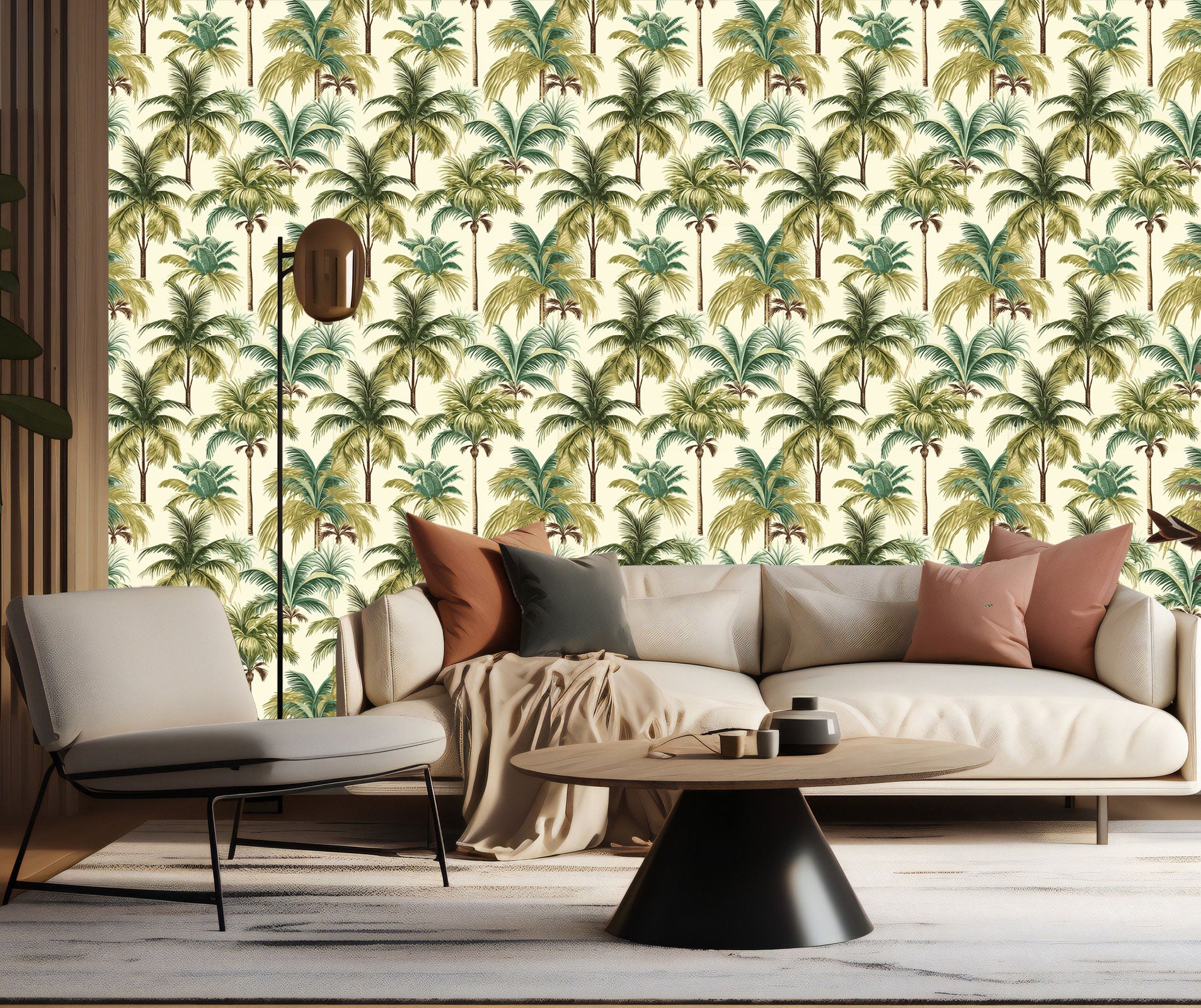 Tropical Palms Wallpaper – Wallpaper Warehouse SA