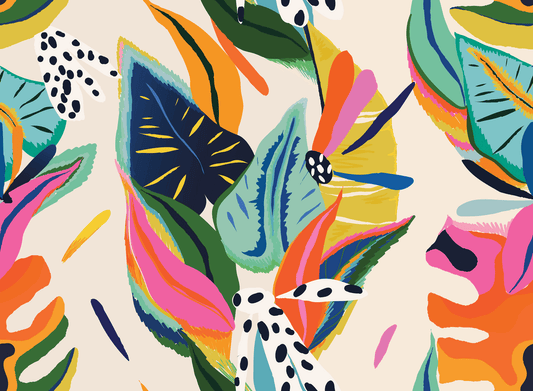 Tropical Summer Mural