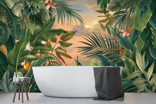 Twilight Jungle Mural