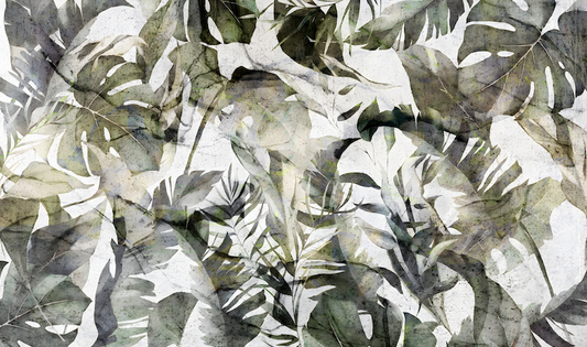 Watercolour Folium Mural