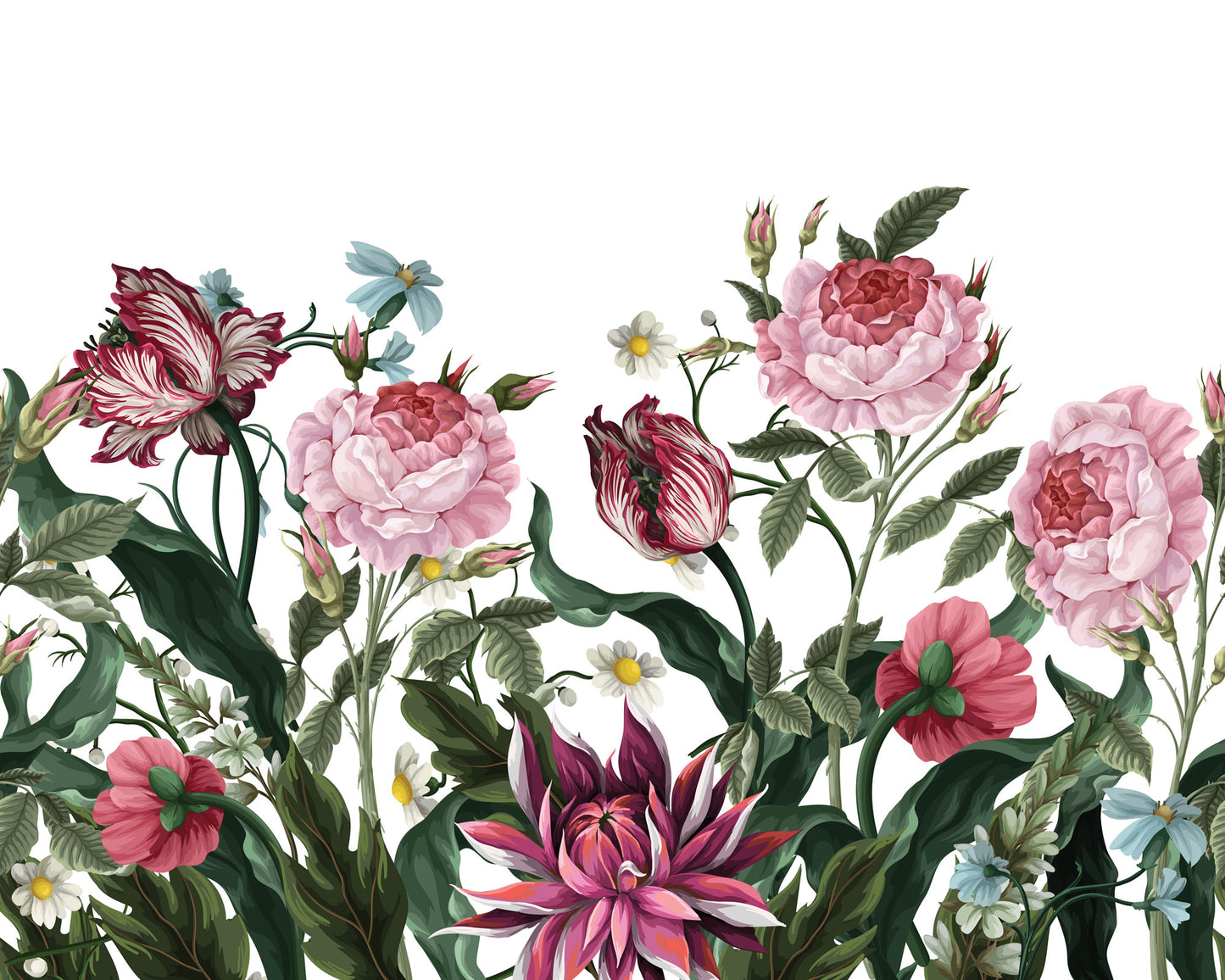 Wild Blooms Mural