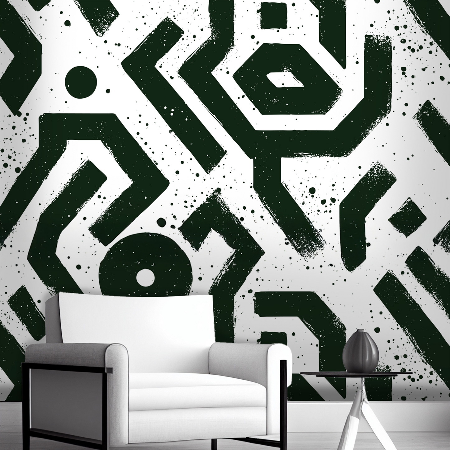 Zag Splash Mural