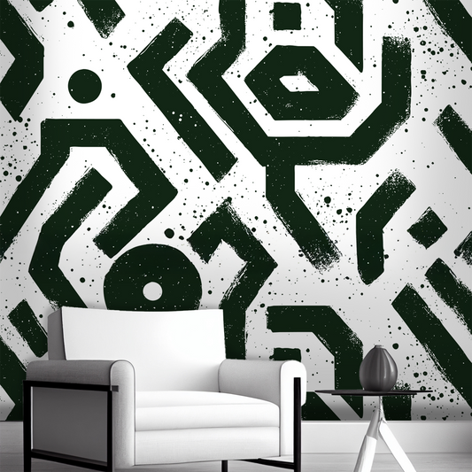 Zag Splash Mural