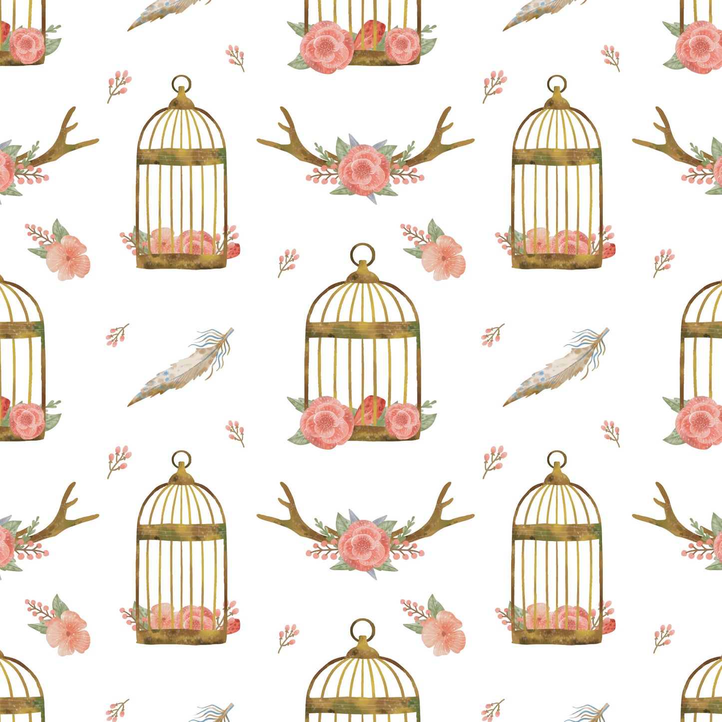 Bird Cage Wallpaper