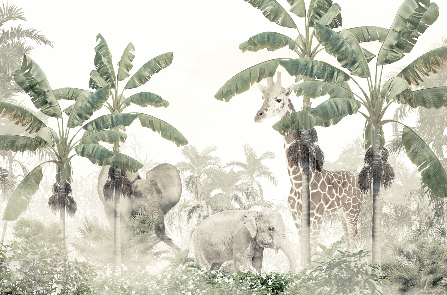 disattivato Jungle Mural