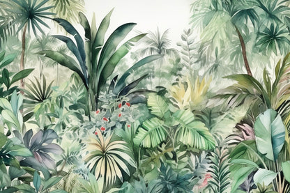 Tropical Jungle Mural